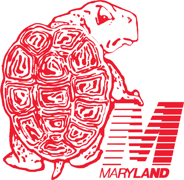 Maryland Terrapins 1983-1988 Alternate Logo diy DTF decal sticker